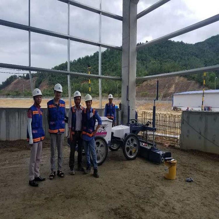 Vanse YZ28-4S Betonski Laser Screed zasluži visok ugled iz Vietnam stranke
