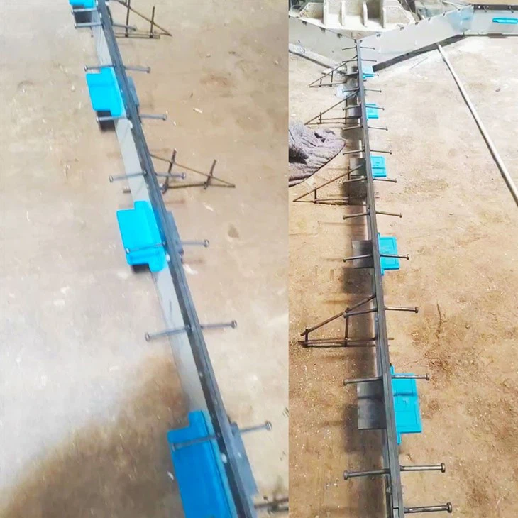 Industrial Concrete Floor Solutions Free Movement Armored Force Transfer Formwork Floor Expansion Joint System For Concrete